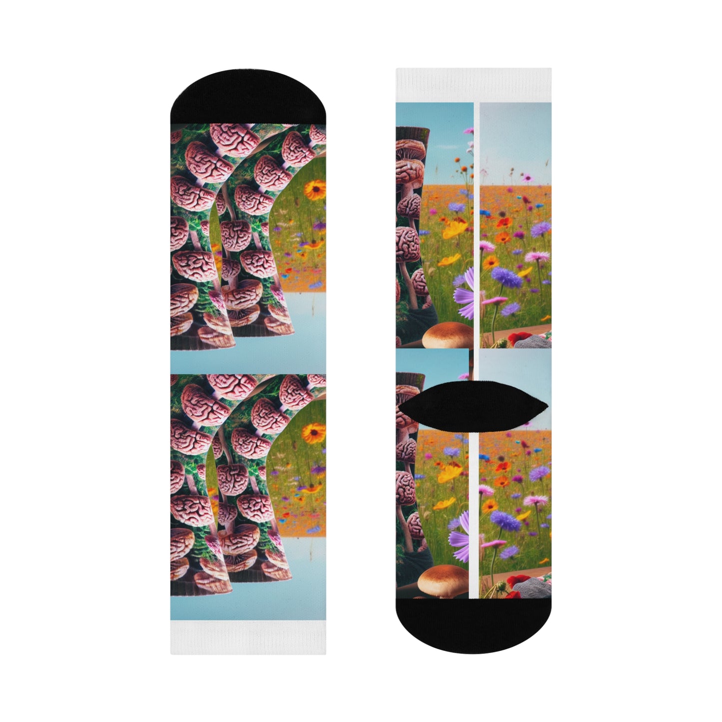 SMILE #UWokwUp | Cushioned Crew Socks