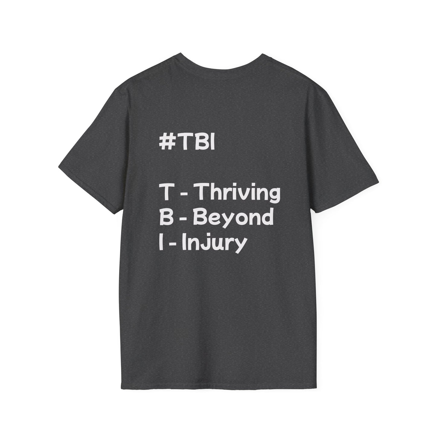 SMILE #UWokeUp  — #TBI Thriving Beyond Injury Awareness Tee