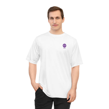 Traumatic Brain Injury Awareness Performance T‑Shirt — “SMILE #UWOKEUP”