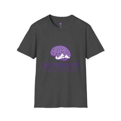SMILE #UWokeUp  — #TBI Thriving Beyond Injury Awareness Tee