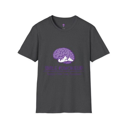 SMILE #UWokeUp  — #TBI Thriving Beyond Injury Awareness Tee
