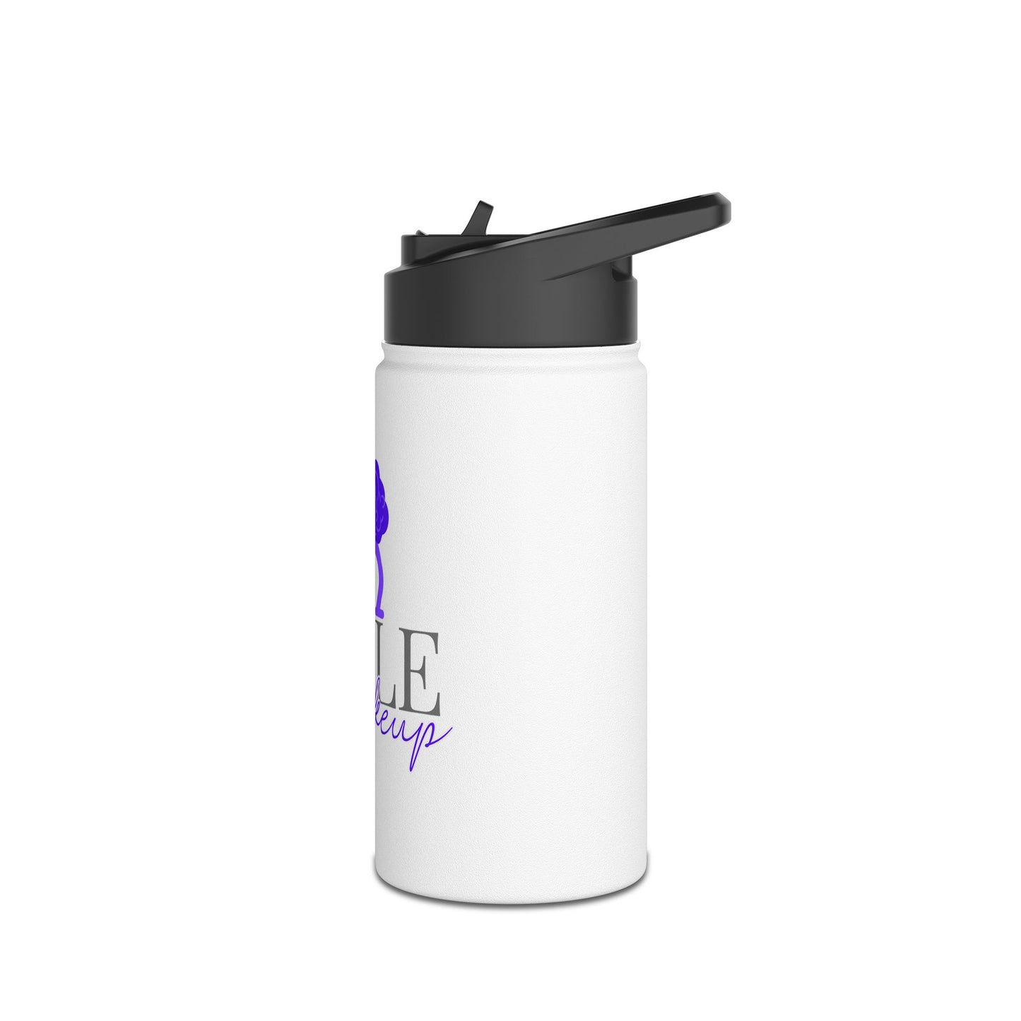 SMILE #UWokeUp | Stainless Steel Water Bottle, Standard Lid