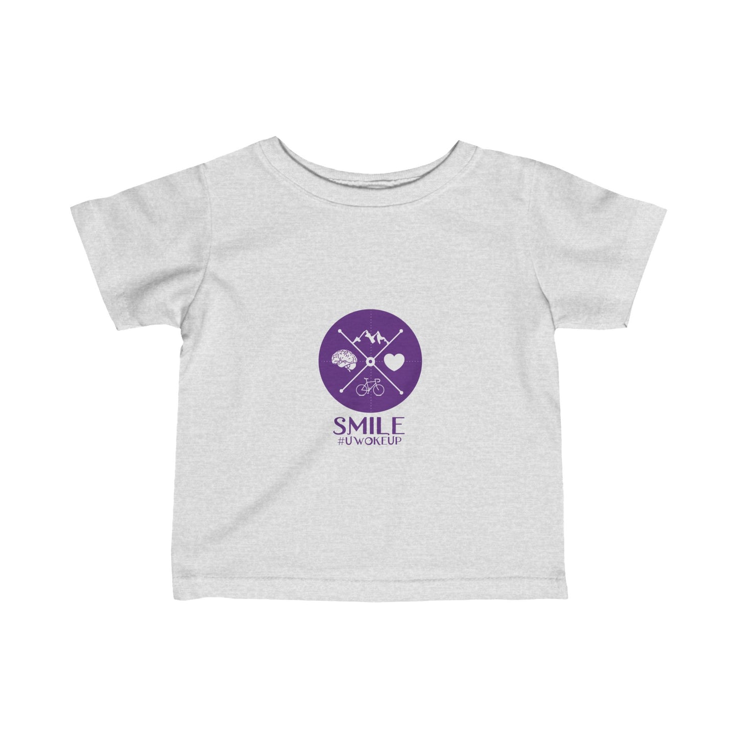 SMILE #UWokeUp | Infant Fine Jersey Tee