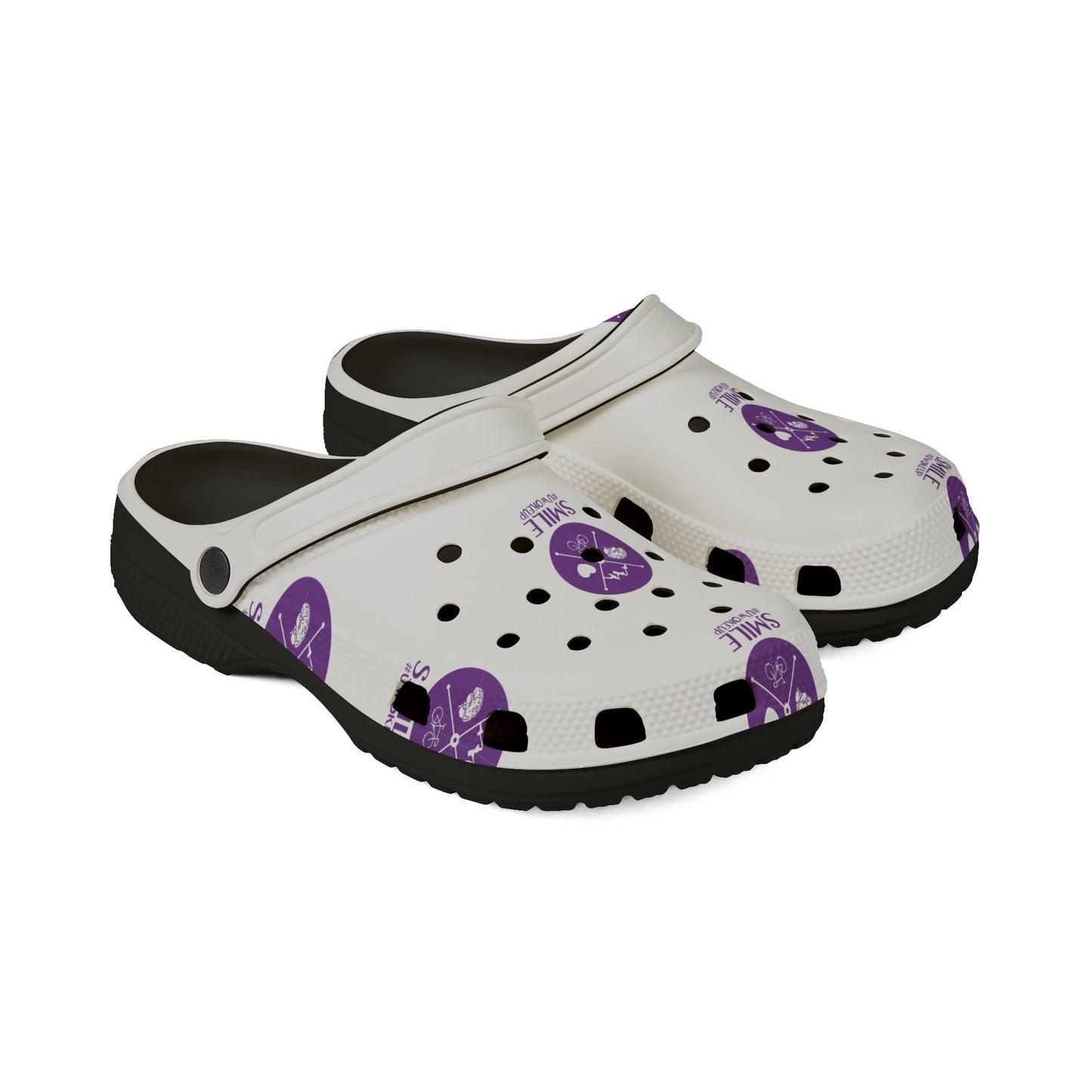 SMILE #UWokeUp | Slip On Foam Rubber Shoes