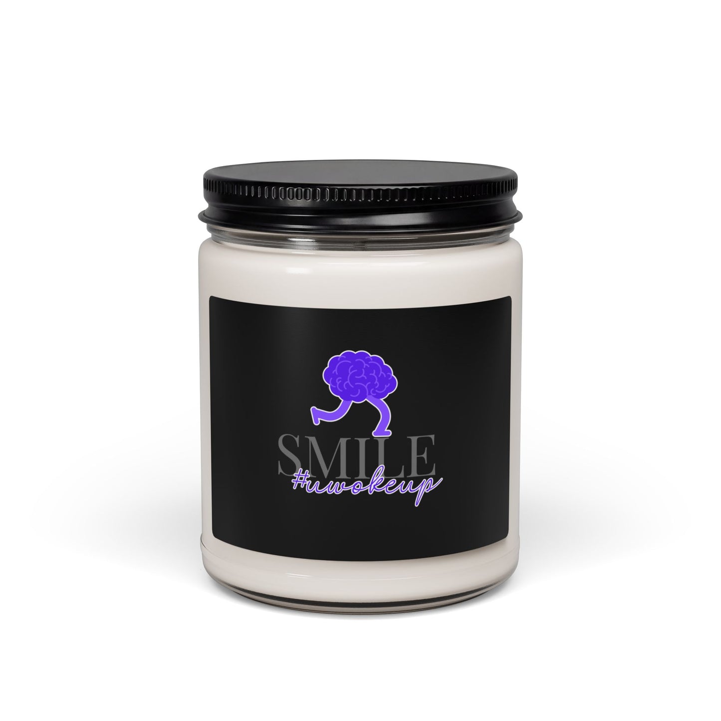 SMILE #UWokeUp | Scented Soy Candle, 9oz