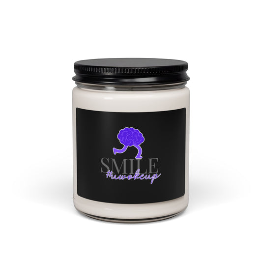 SMILE #UWokeUp | Scented Soy Candle, 9oz