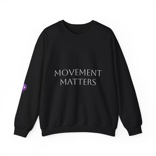 Movement Matters 'SMILE #UWokeUp' Crewneck Sweatshirt