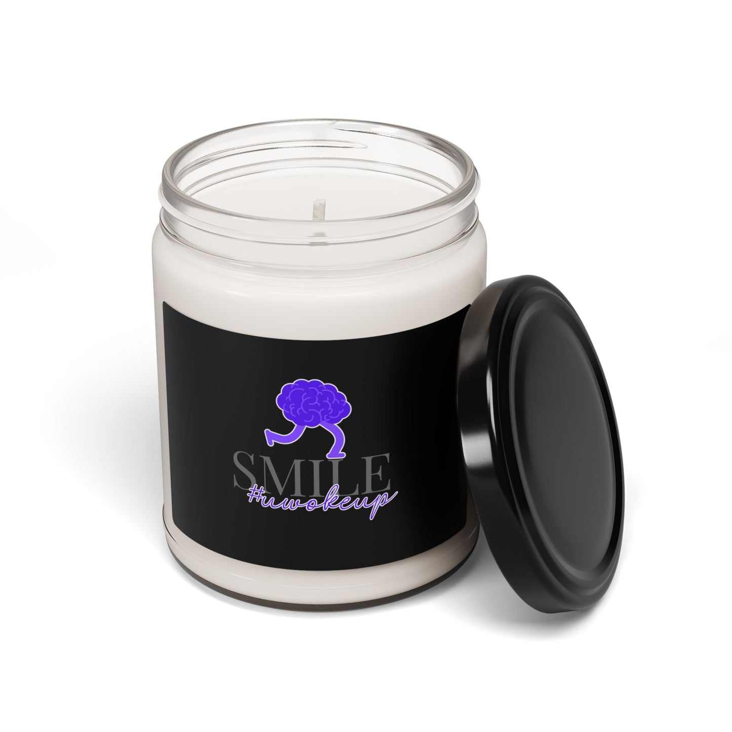 SMILE #UWokeUp | Scented Soy Candle, 9oz