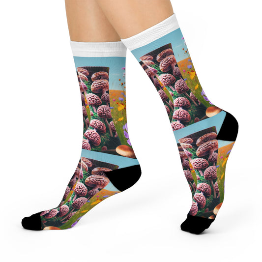 SMILE #UWokwUp | Cushioned Crew Socks