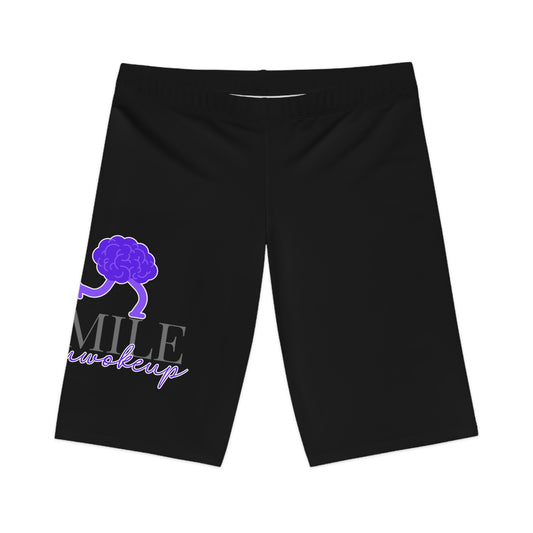 SMILE #UWokeUp | Women's Bike Shorts