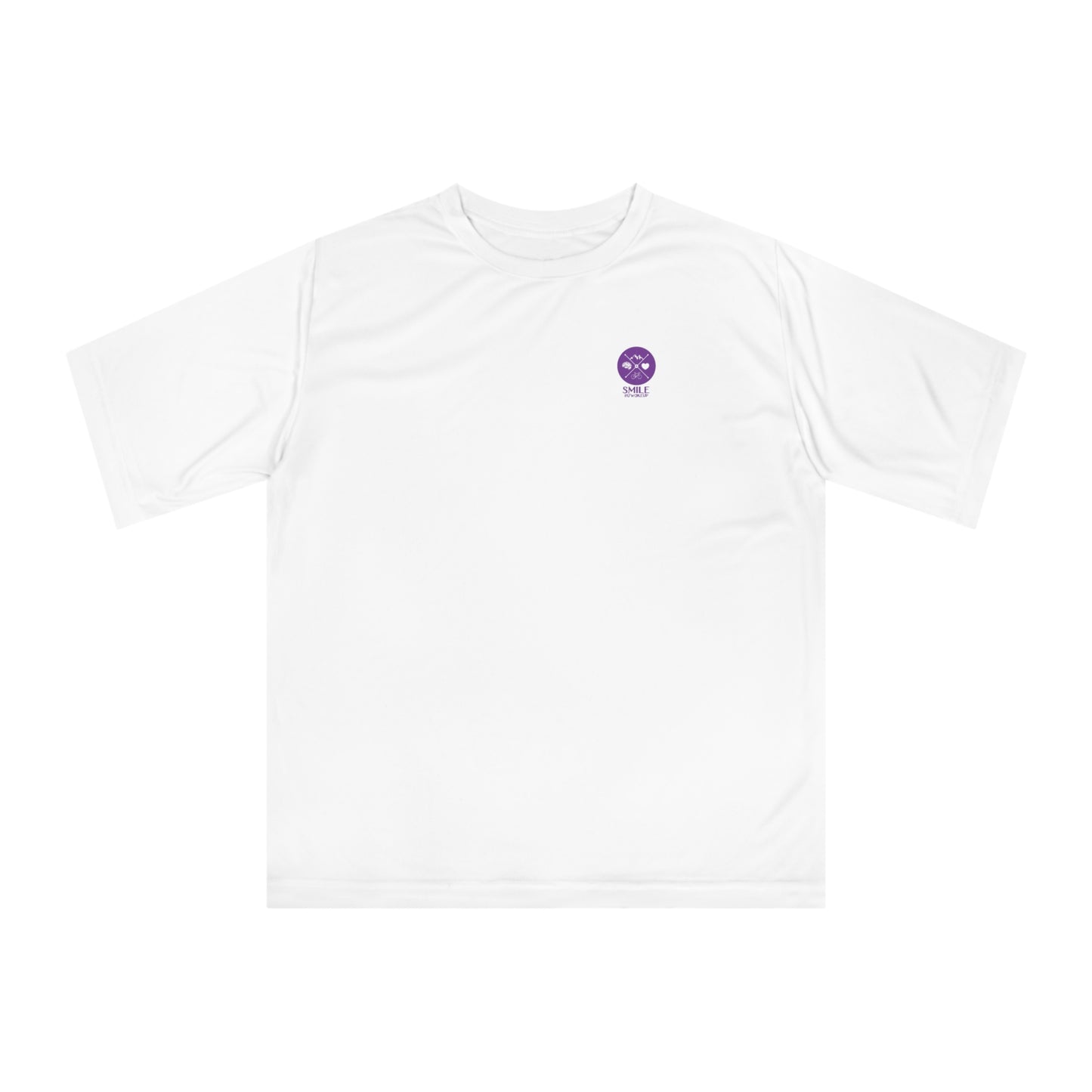 Traumatic Brain Injury Awareness Performance T‑Shirt — “SMILE #UWOKEUP”