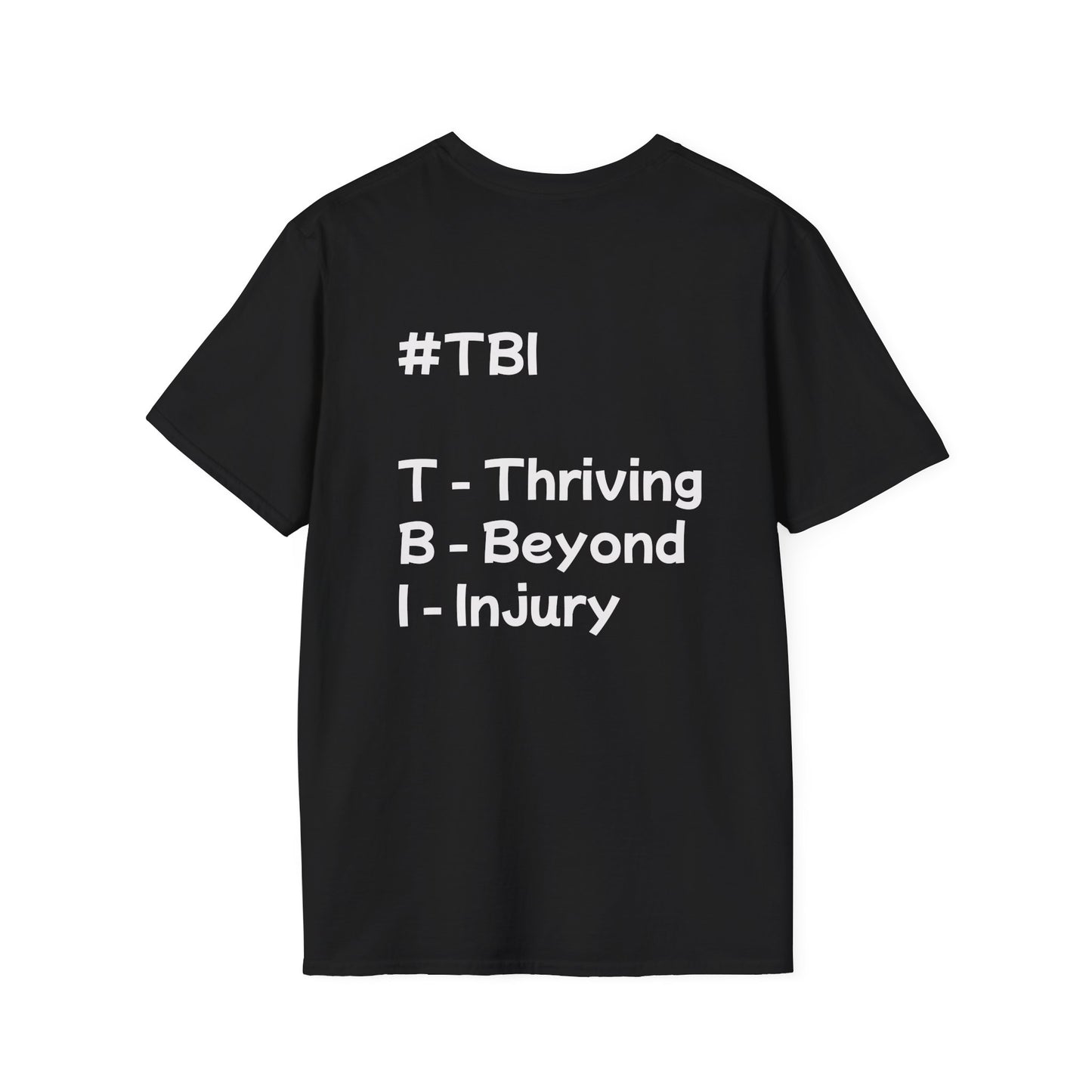 SMILE #UWokeUp  — #TBI Thriving Beyond Injury Awareness Tee