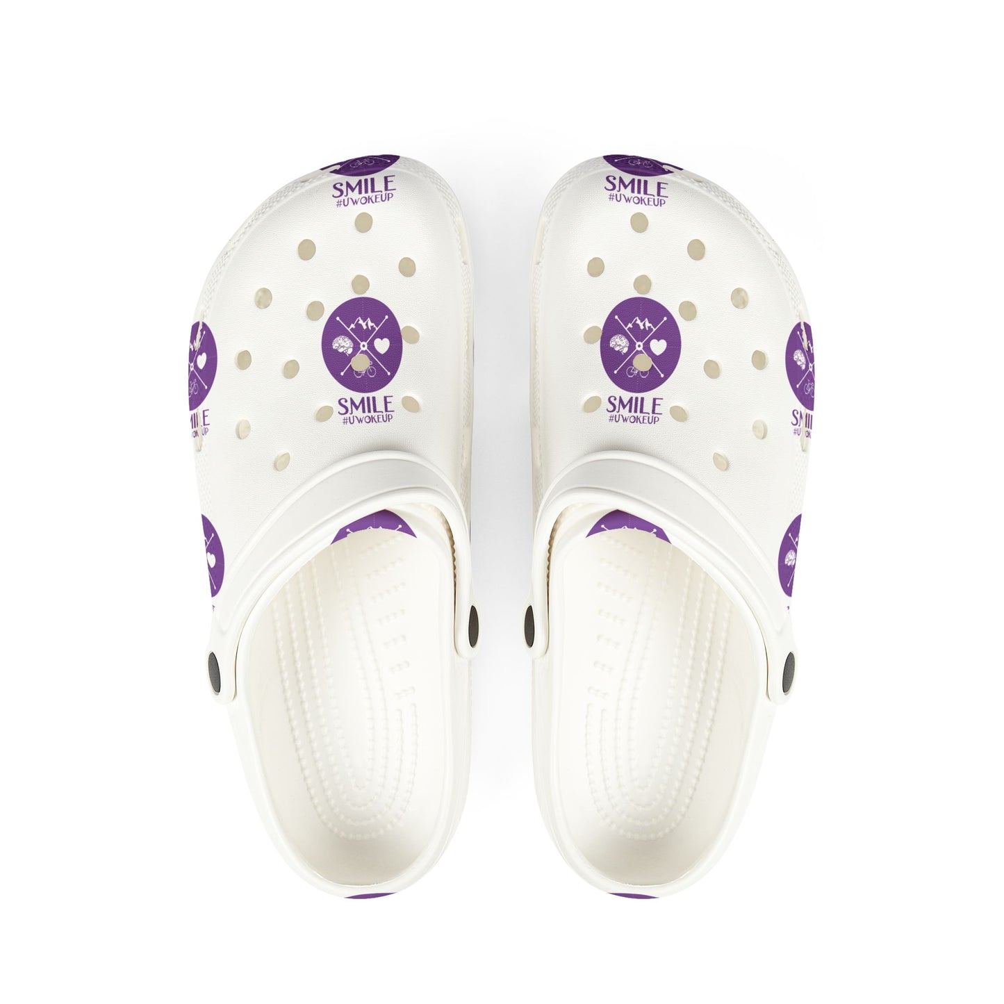 SMILE #UWokeUp | Slip On Foam Rubber Shoes