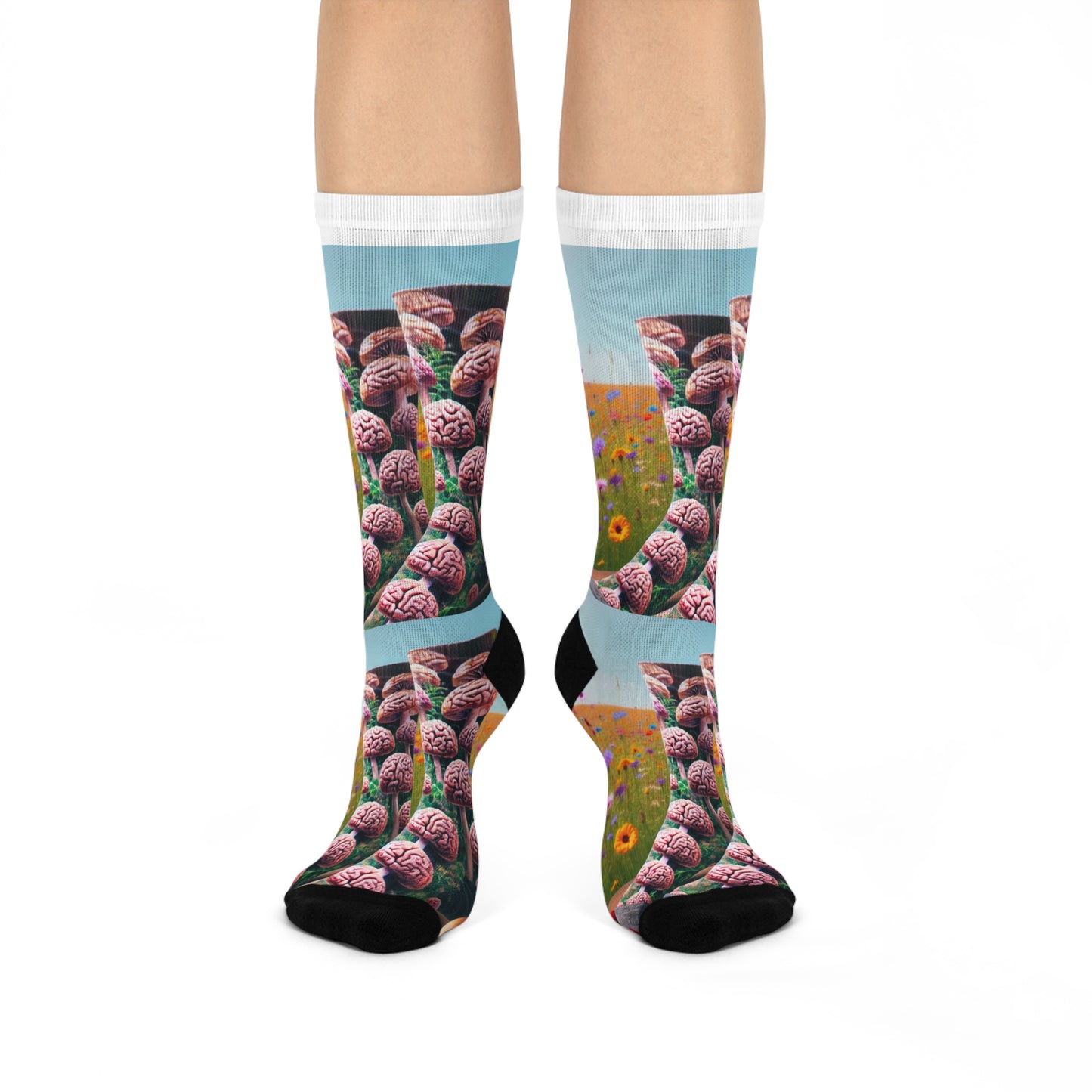 SMILE #UWokwUp | Cushioned Crew Socks