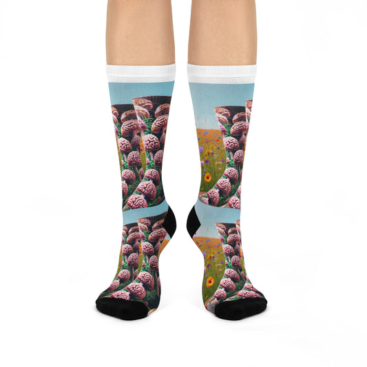 SMILE #UWokwUp | Cushioned Crew Socks
