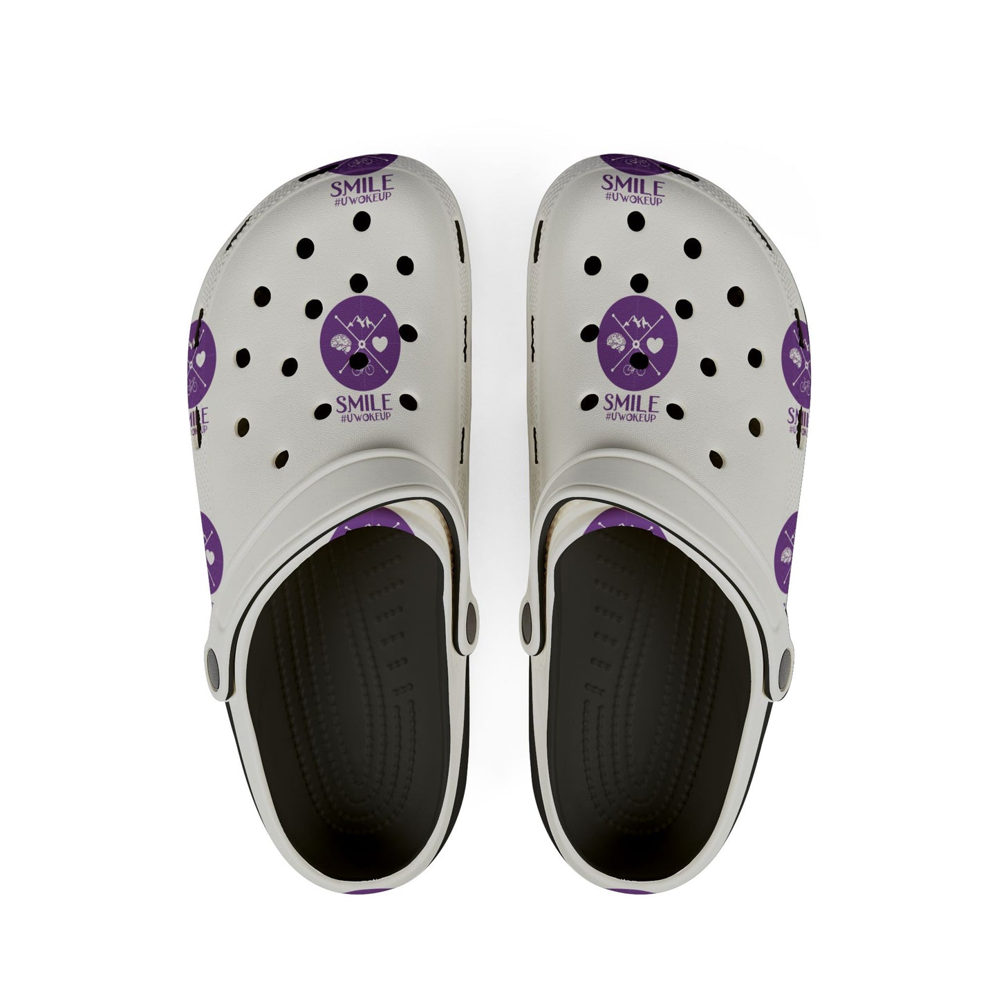 SMILE #UWokeUp | Slip On Foam Rubber Shoes