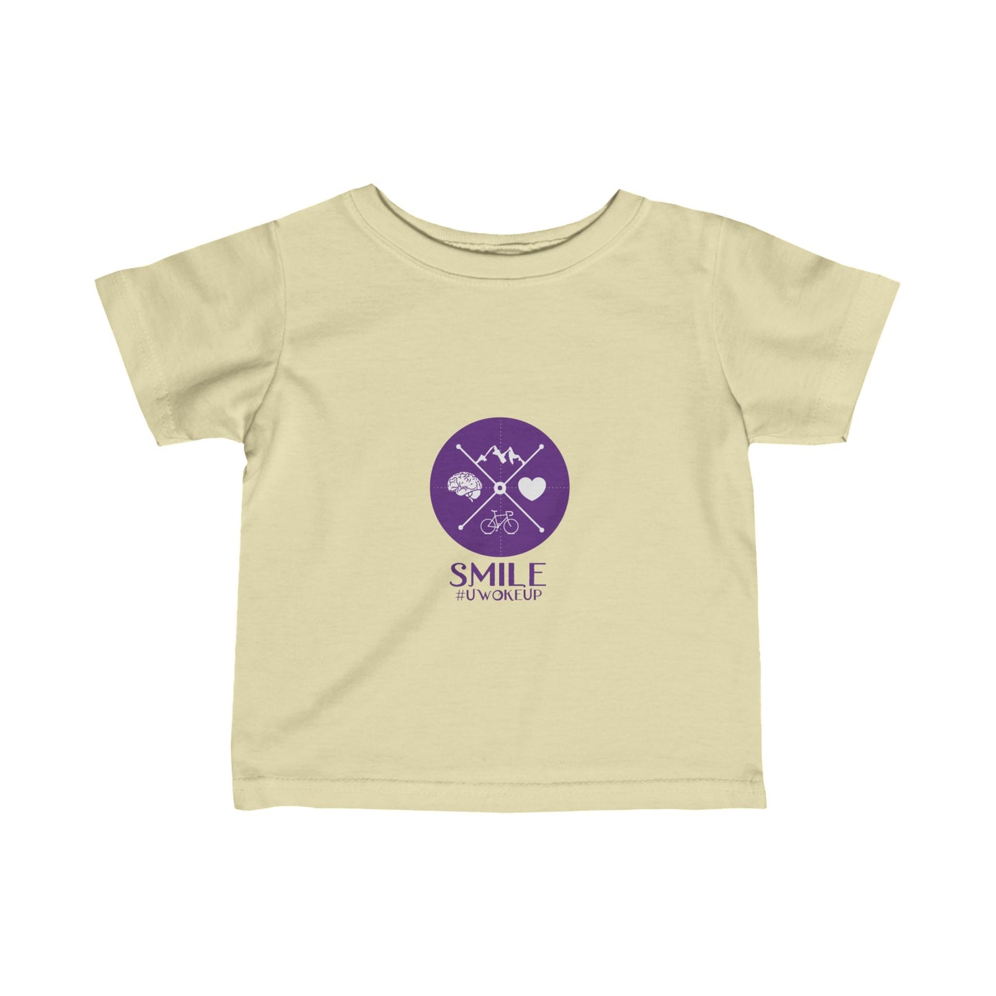 SMILE #UWokeUp | Infant Fine Jersey Tee