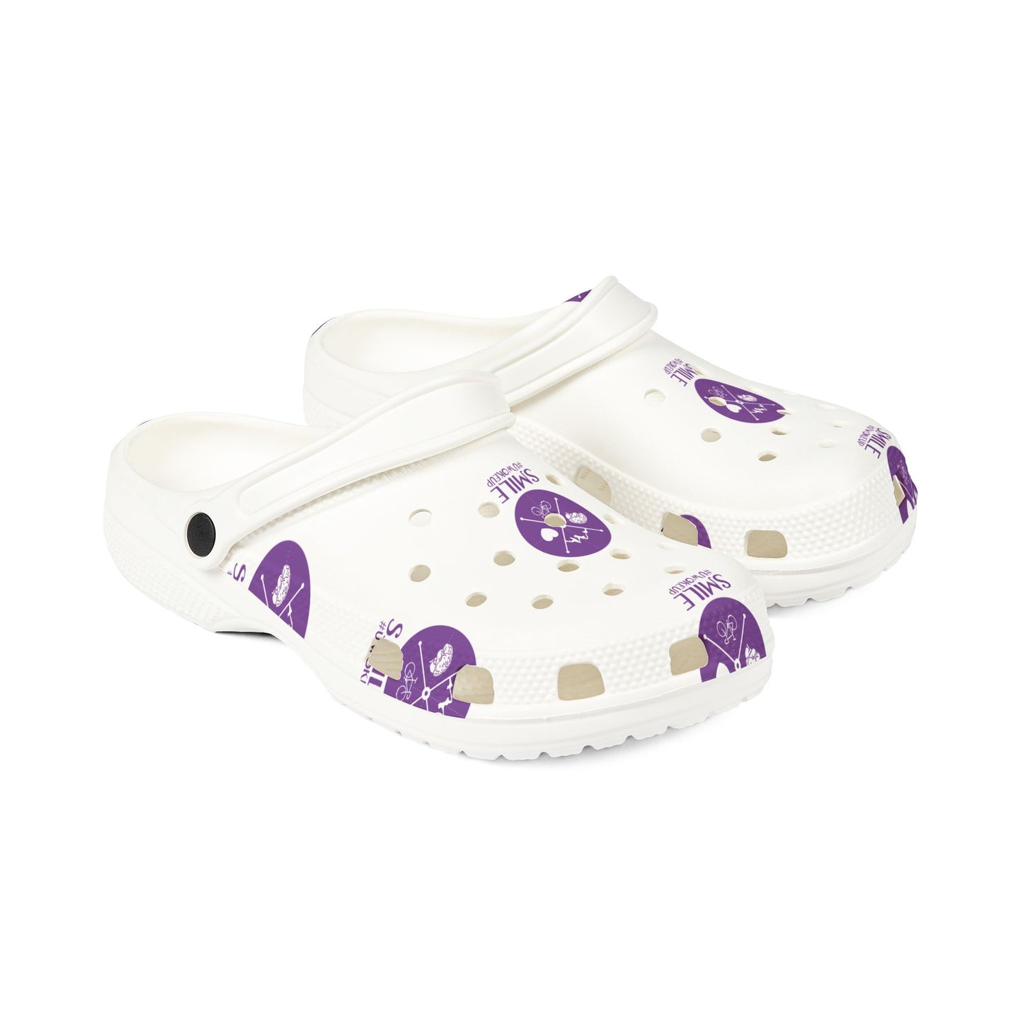 SMILE #UWokeUp | Slip On Foam Rubber Shoes