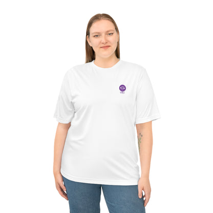Traumatic Brain Injury Awareness Performance T‑Shirt — “SMILE #UWOKEUP”
