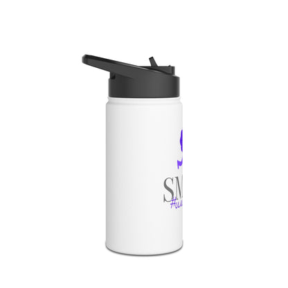 SMILE #UWokeUp | Stainless Steel Water Bottle, Standard Lid