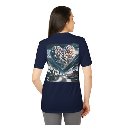 SMILE #UWokeUp | custom adidas Unisex Sport T-shirt