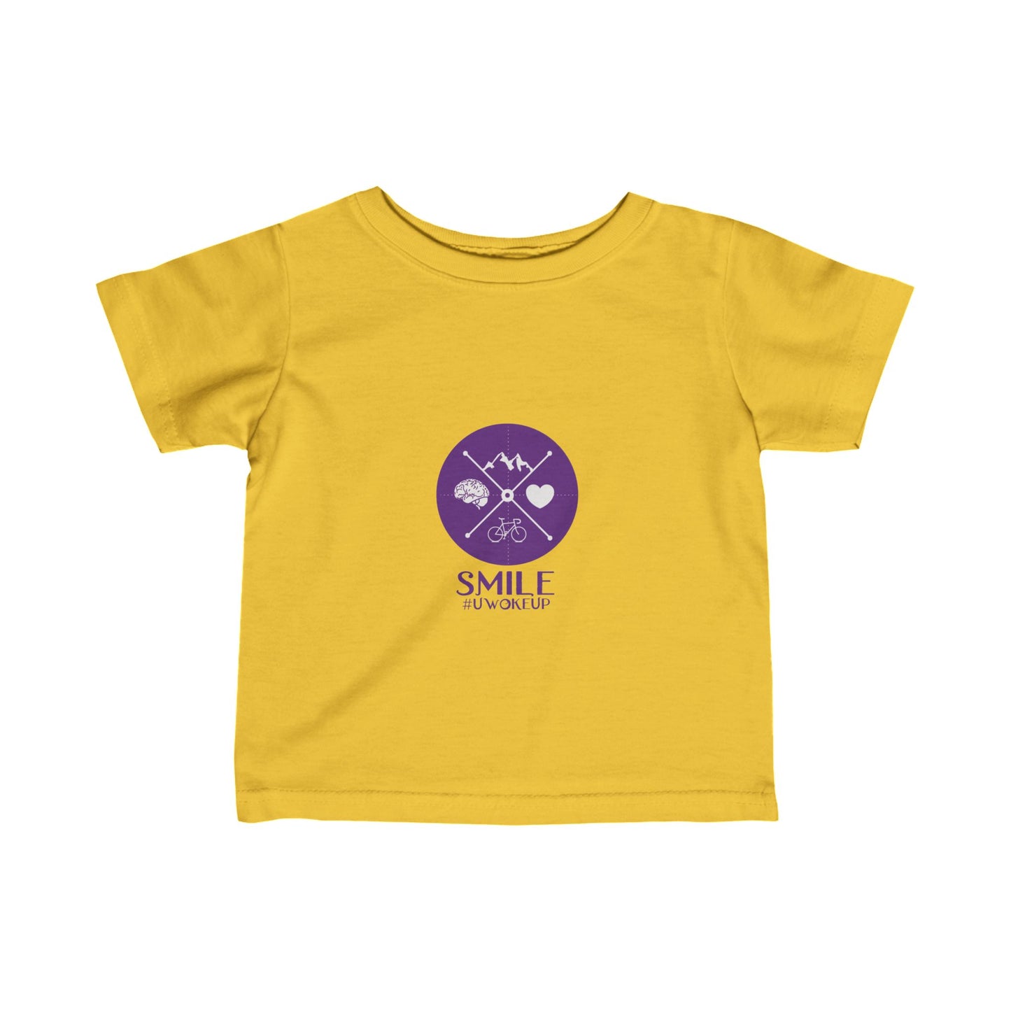 SMILE #UWokeUp | Infant Fine Jersey Tee