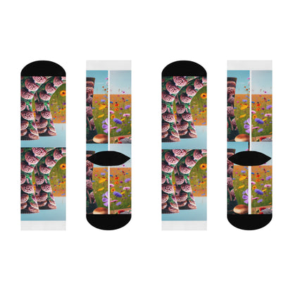 SMILE #UWokwUp | Cushioned Crew Socks