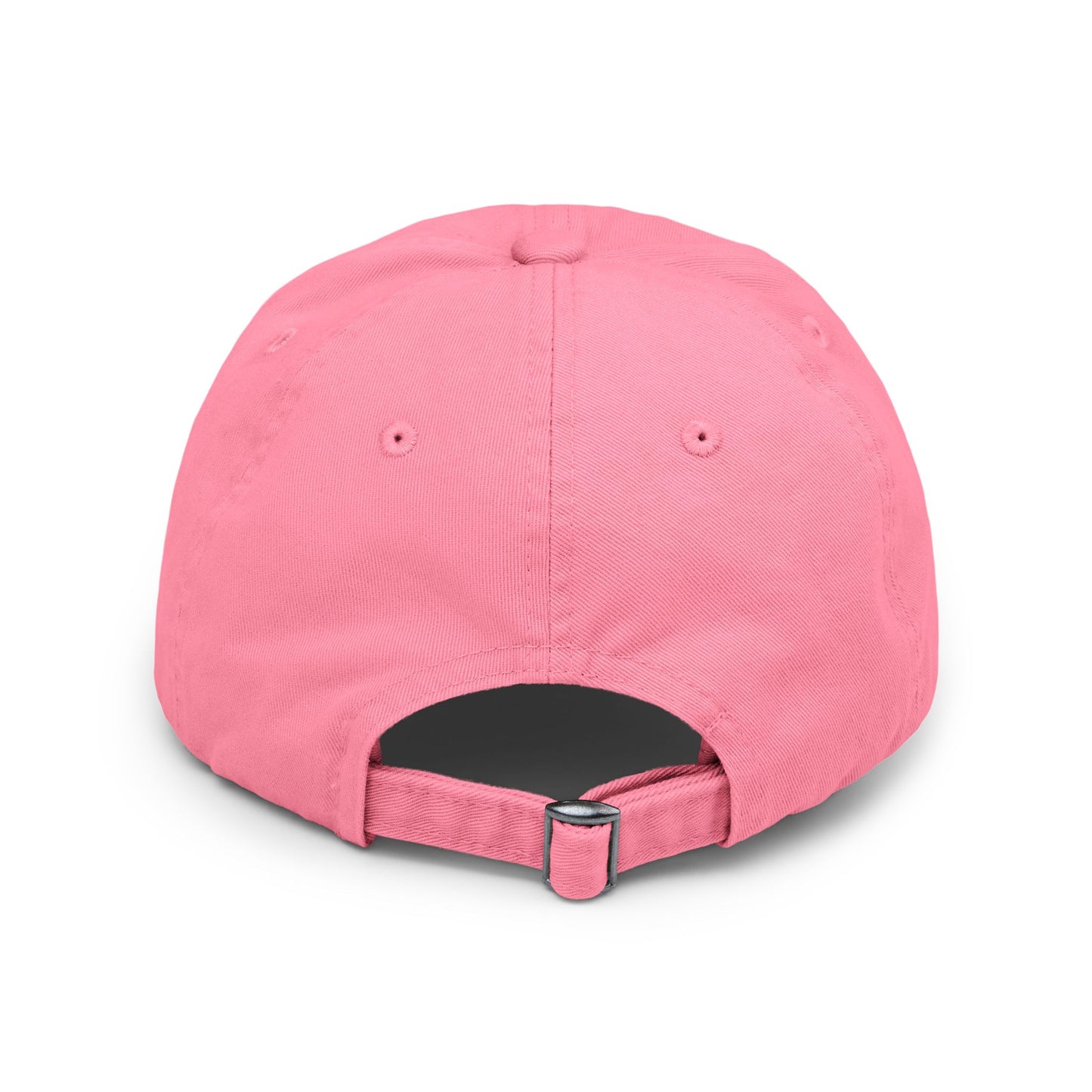 Smile #UWokeUp Distressed Ball Cap