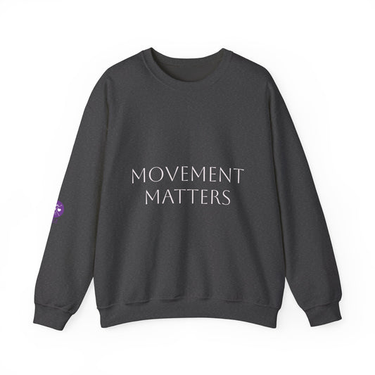 Movement Matters 'SMILE #UWokeUp' Crewneck Sweatshirt