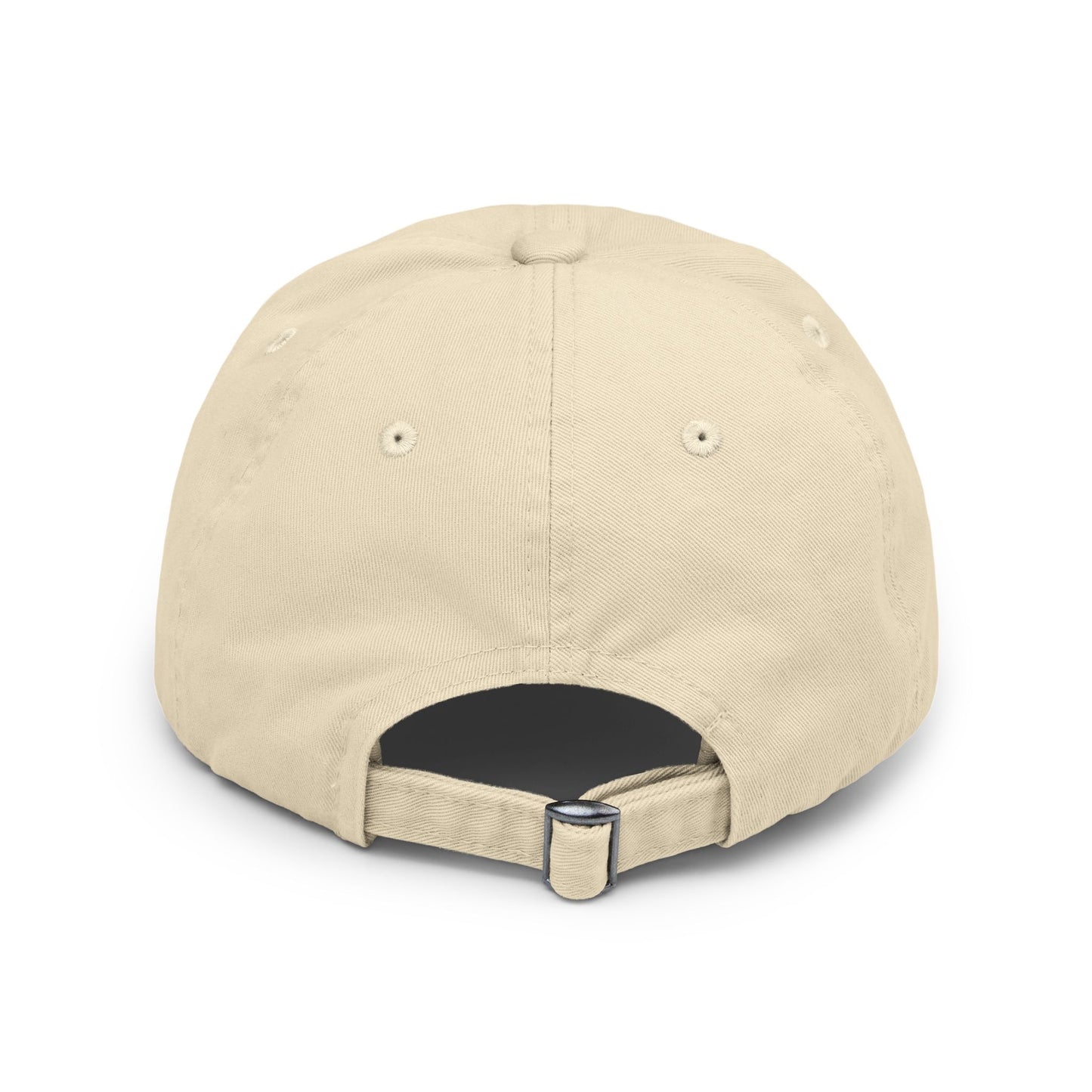 Smile #UWokeUp Distressed Ball Cap