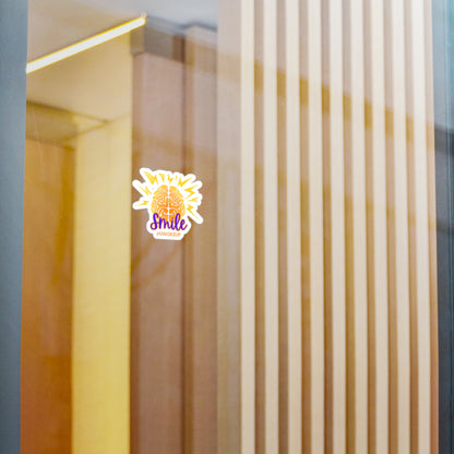 SMILE #UWokeUp | Kiss-Cut Vinyl Decals
