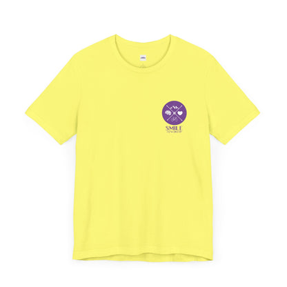SMILE #UWokeUp | Jersey Short Sleeve Tee