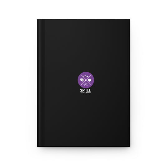 SMILE #UWokeUp | Hardcover Journal Matte