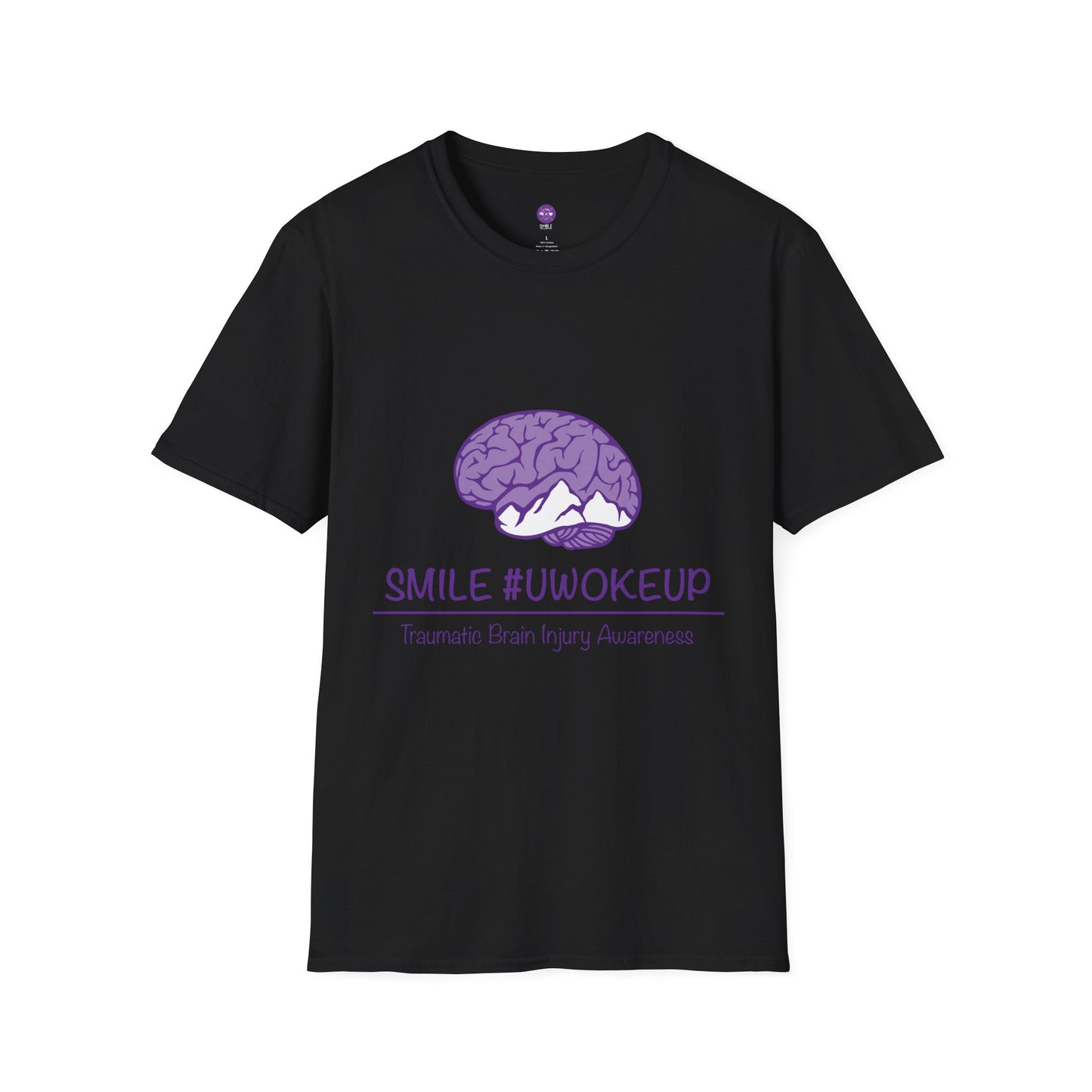 SMILE #UWokeUp  — #TBI Thriving Beyond Injury Awareness Tee