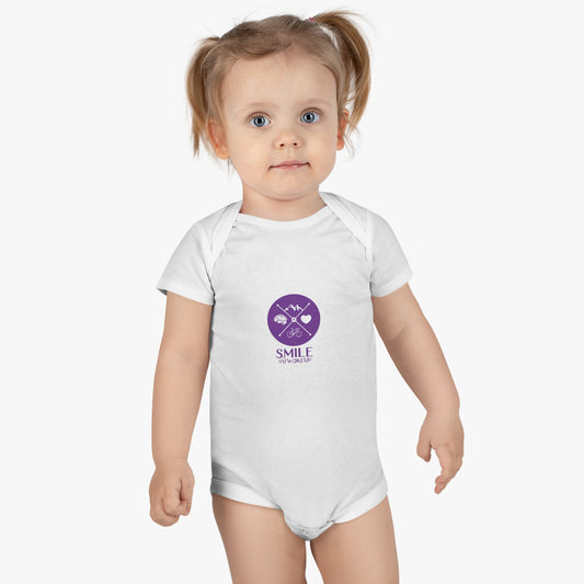 SMILE #UWokeUp | Organic Baby Bodysuit