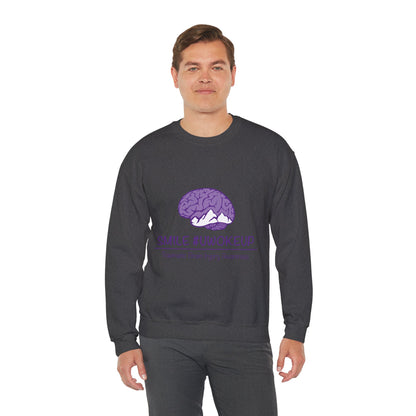 'SMILE #UWokeUp' Crewneck Sweatshirt