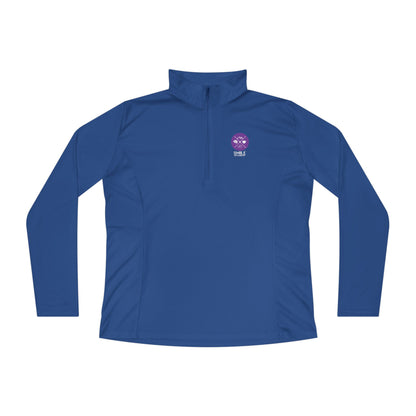 SMILE #UWokeUp | Women's Quarter-Zip Pullover
